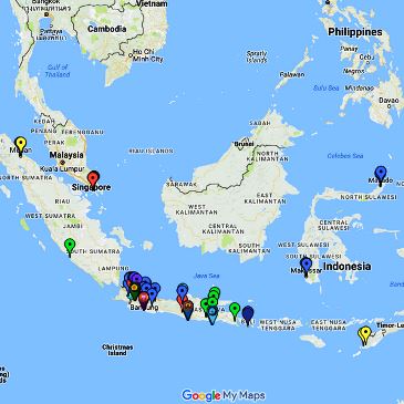 Peta dan Lokasi (Google Map) Program Magister S2 Nomor